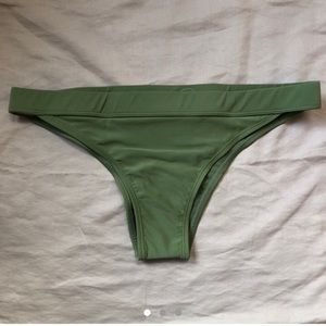 BNWT Olive Green Cheeky Bikini Bottoms